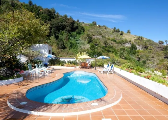 Βίλα Con Piscina Climatizada, Barbacoa Y Wi-fi En Icod De Vinos - Es-279-19