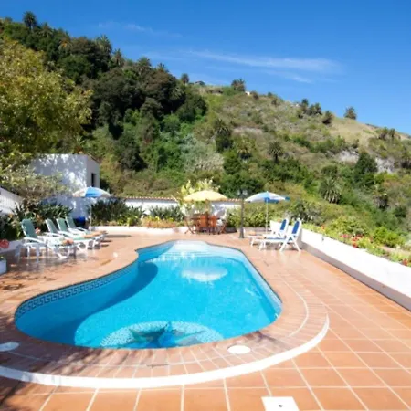 Villa Con Piscina Climatizada, Barbacoa Y Wi-fi En Icod De Vinos - Es-279-19